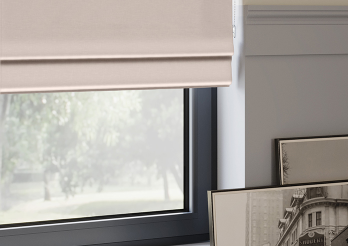 Norleigh, Blush - Roman Blind - Image 5